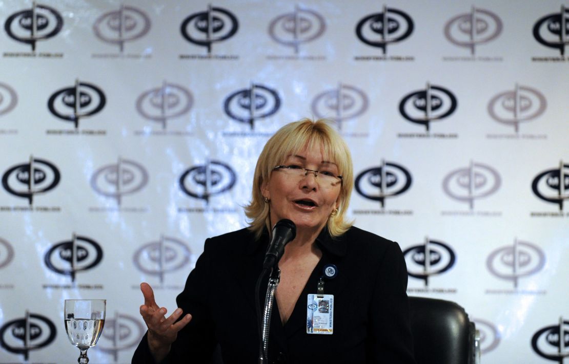 Luisa Ortega Díaz, fiscal general de Venezuela.