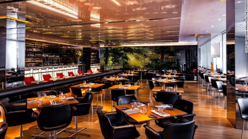 El restaurante 'The Modern', en Nueva York, fue uno de los que obtuvo la calificación Cinco Diamantes de la AAA durante el 2016.