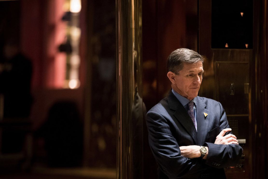 Michael Flynn, asesor de Seguridad Nacional de Donald Trump, renunció el 13 de febrero en medio de un escándalo de comunicaciones con Rusia.