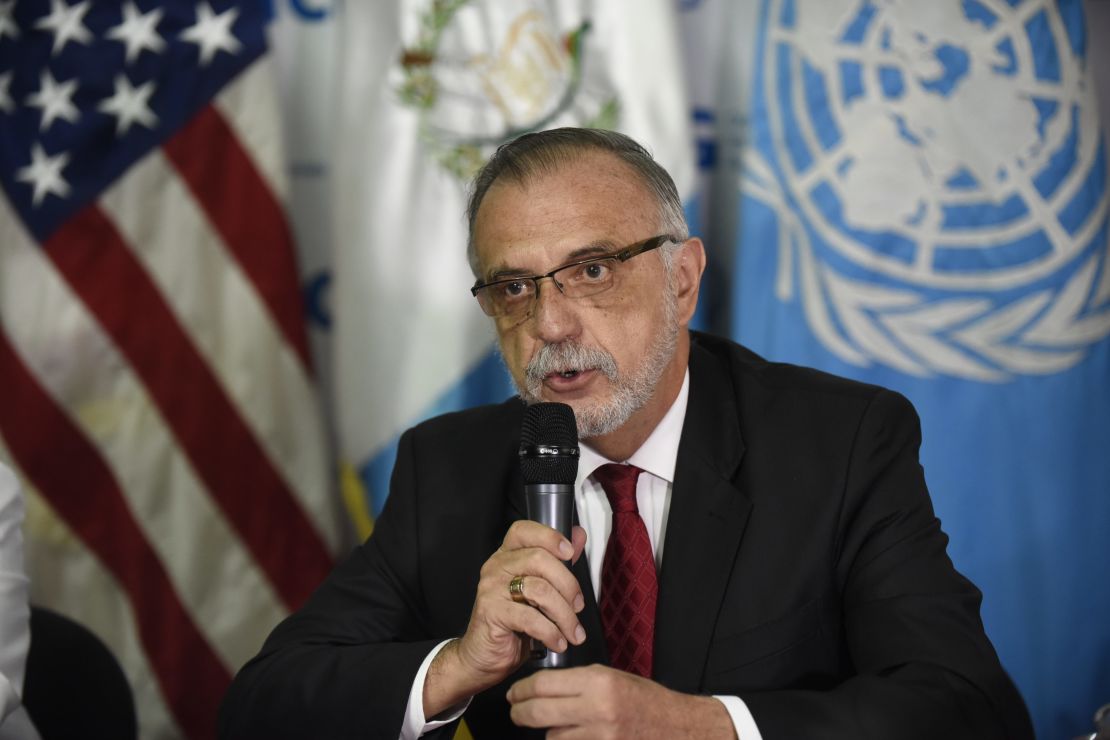 Iván Velásquez, presidente de la La Comisión Internacional Contra la Impunidad en Guatemala (CICIG).