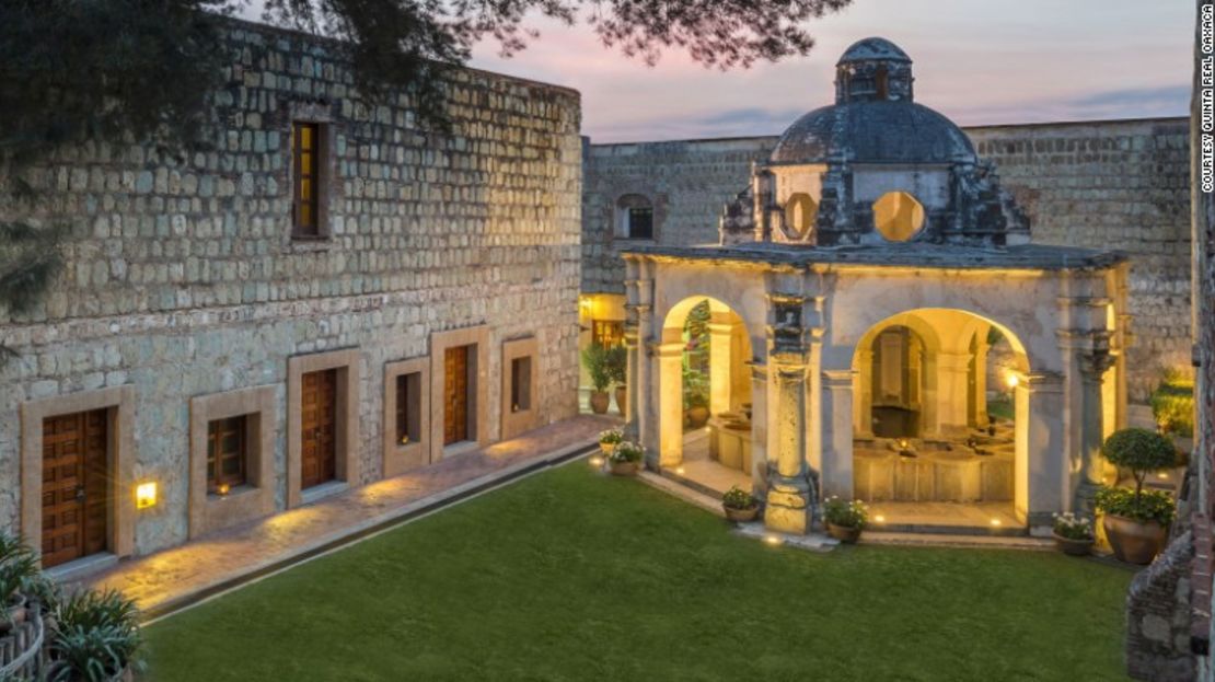 El Hotel Quinta Real Oaxaca era antes el Convento de Santa Catalina y fue construido hace casi 450 años.