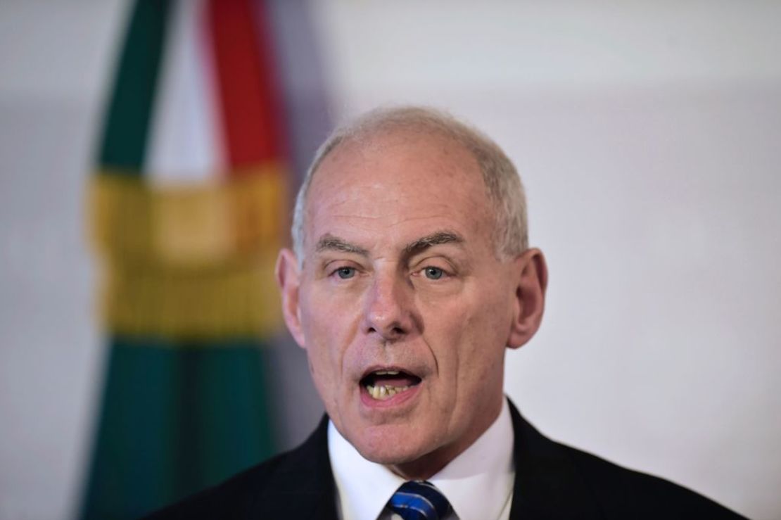 John Kelly, secretario de Seguridad Nacional.