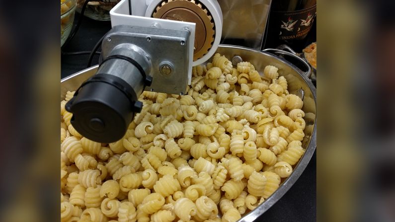 Y para los que no comen carne, el chef austríaco servirá pasta fresca.