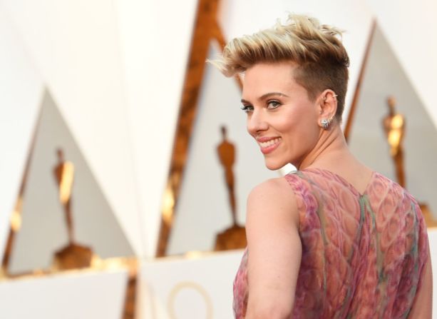 Scarlett Johansson en los Premios Oscar.