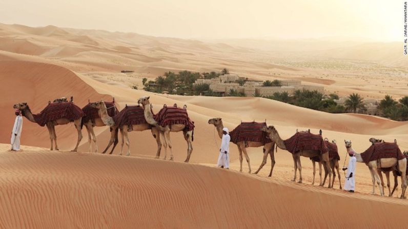 Excursión de camellos — Una opción más tranquila y tradicional es la excursión en camello por las dunas.