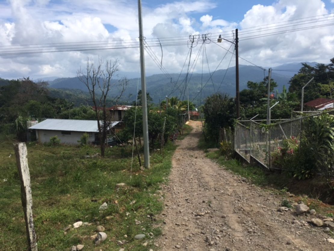 La zona de Alto Guayacán, Costa Rica, donde se habría producido el crimen.