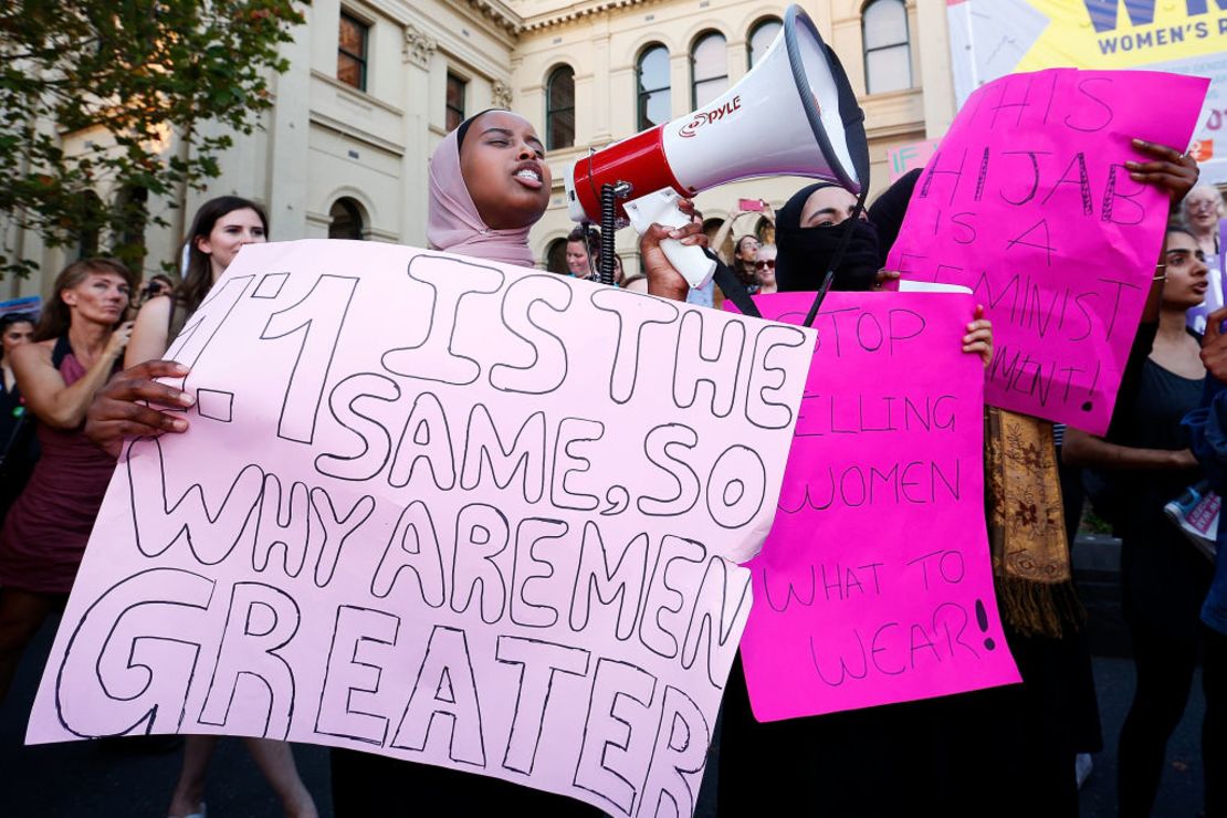 MIles de mujeres salieron a marchar este 8 de marzo, para exigir igualdad de género.