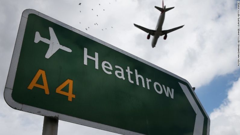 Otro europeo en el noveno puesto, el Aeropuerto londinense de Heathrow.