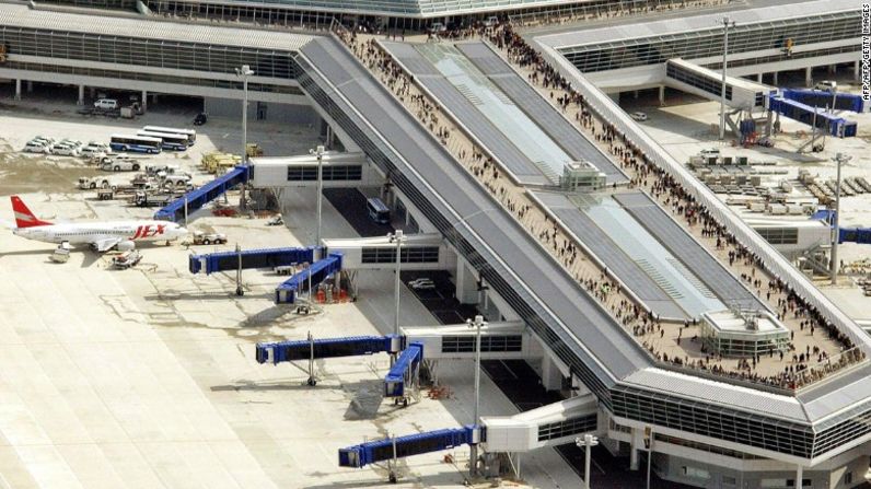 El Aeropuerto Internacional Chubu Centrair de Nagoya, Japón, el séptimo mejor aeropuerto del mundo.