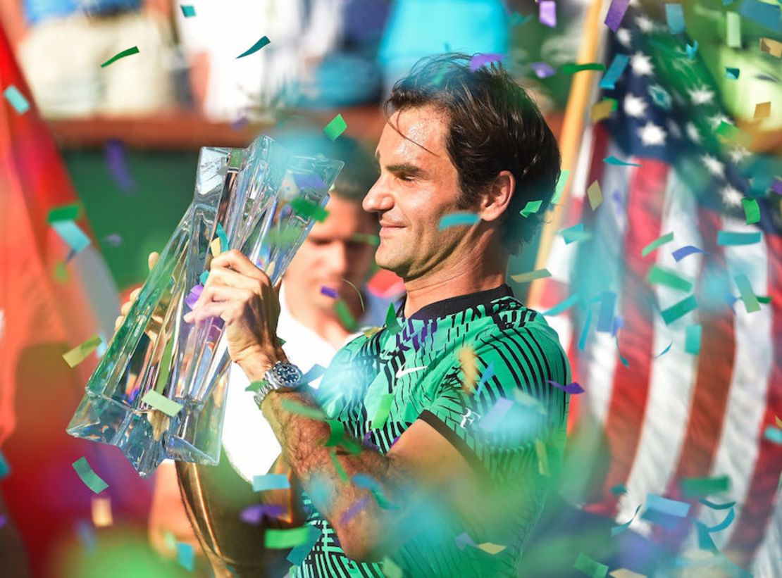 Roger Federer levanta su título en Indian Wells