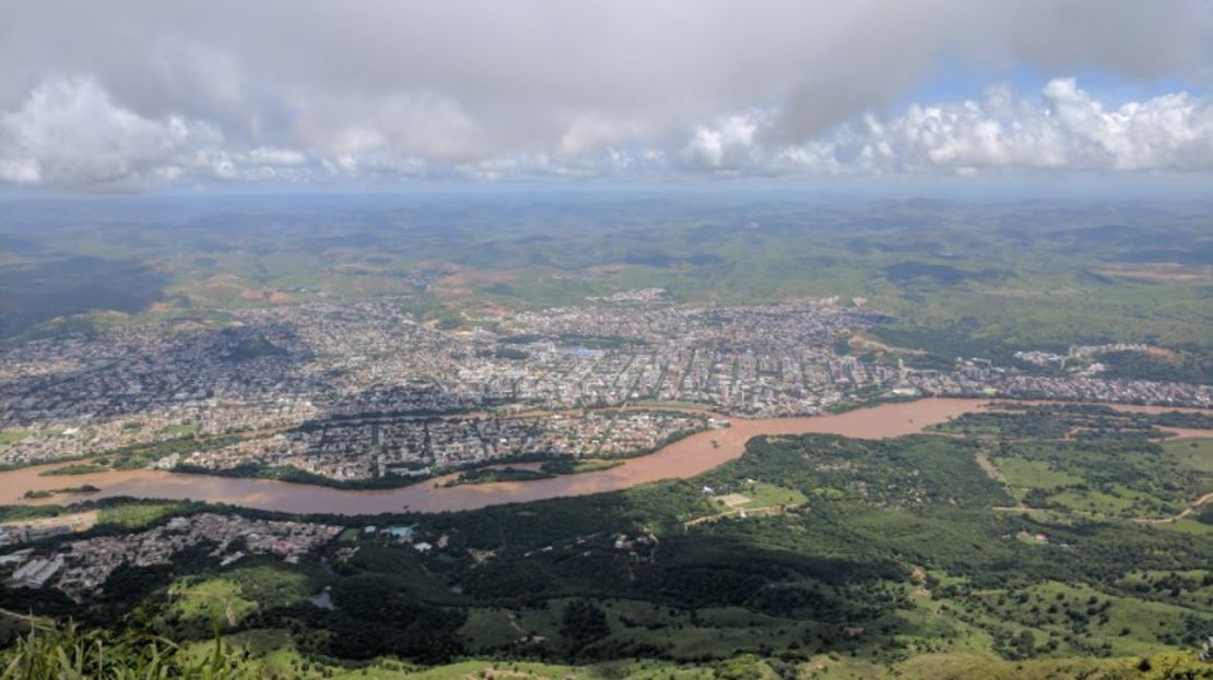 Valadares, el lugar en el que el hombre practicaba parapente.