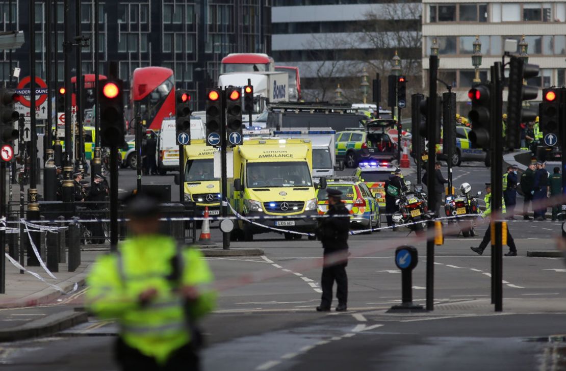 Imagen del ataque en Londres en 2017.