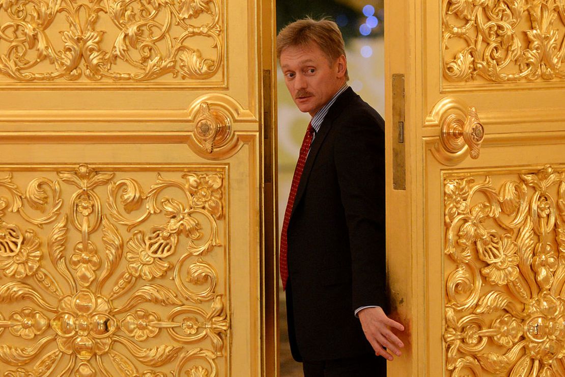 Dmitry Peskov, portavoz del Kremlin.