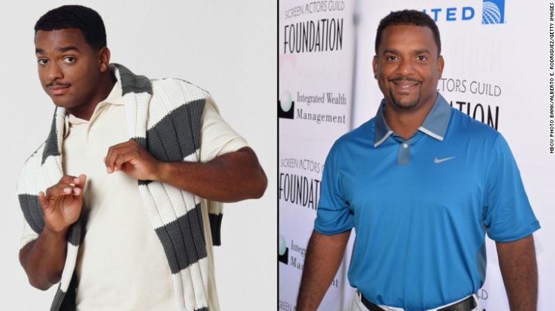 Alfonso Ribeiro siempre será recordado como el primo Carlston Banks, con un baile icónico. Actualmente es el conductor de "America's Funniest Videos"