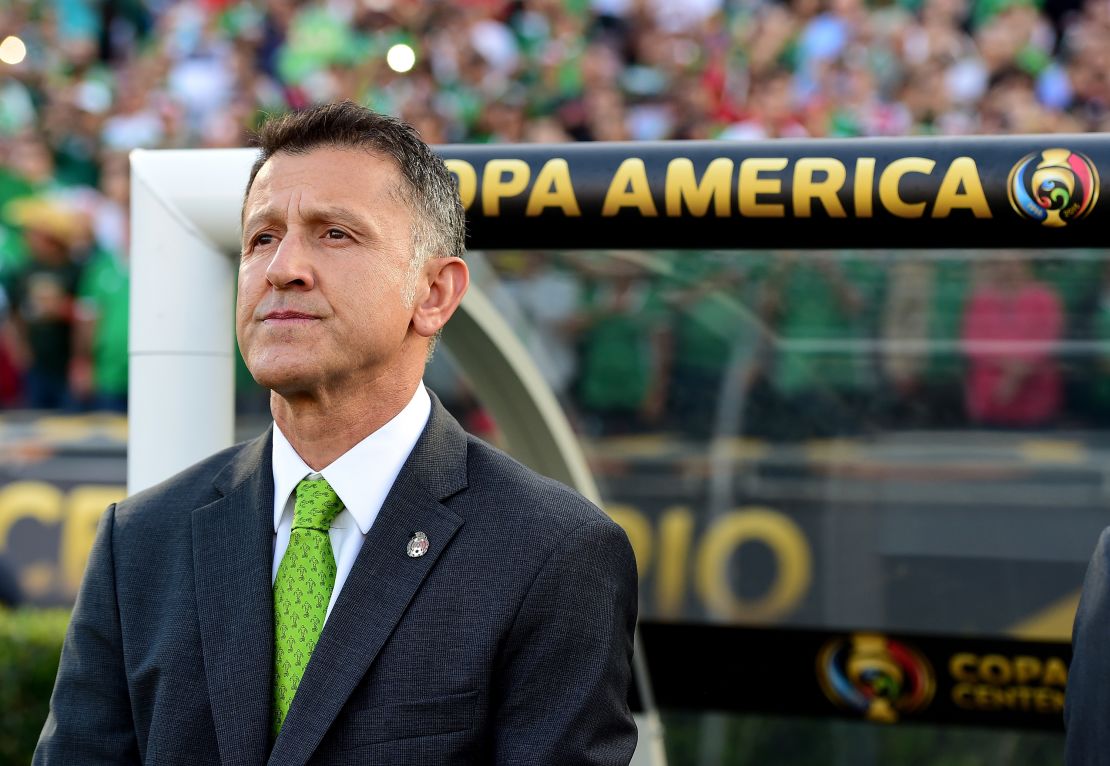 Juan Carlos Osorio, seleccionador de México.