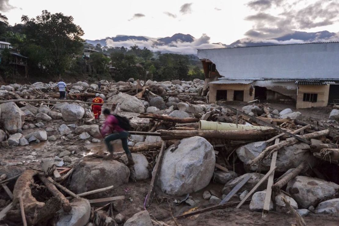 Imágenes de Mocoa tras la avalancha.