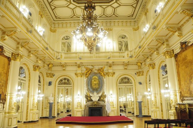 El interior de la Casa Rosada