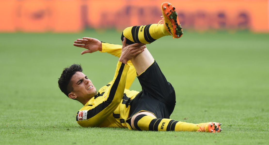 El español Marc Bartra, que juega en el Dortmund, resultó herido en la explosión.