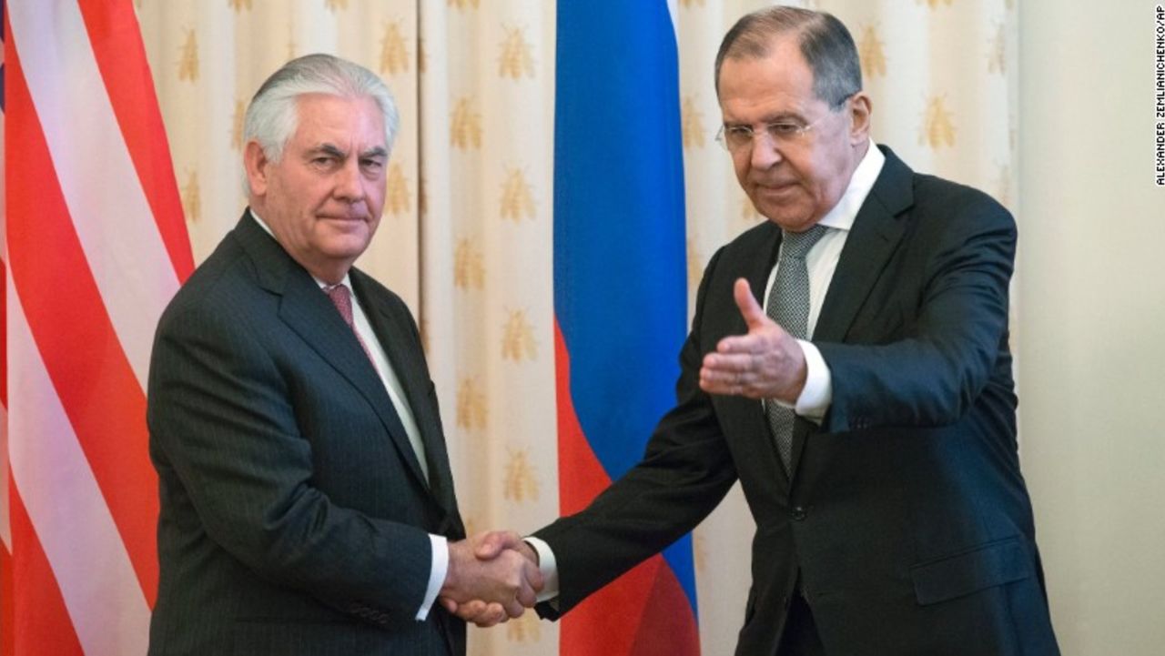 El secretario de Estado, Rex Tillerson, y el canciller ruso, Sergey Lavrov, se reúnen este miércoles en Moscú.