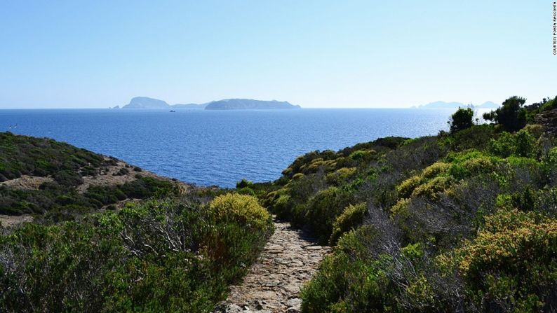 Una isla exuberante — Zannone, un terreno de 102 hectáreas, hace parte del Parque Nacional Circeo. Solo los biólogos, científicos y observadores de aves tienen permiso para pasar la noche allí.