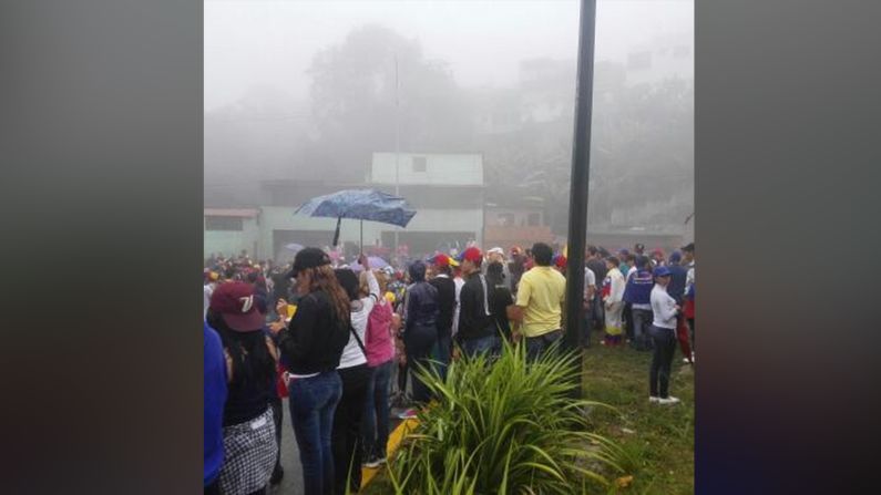 Mora dice que, a pesar de la lluvia, considera que la concentración fue un éxito.