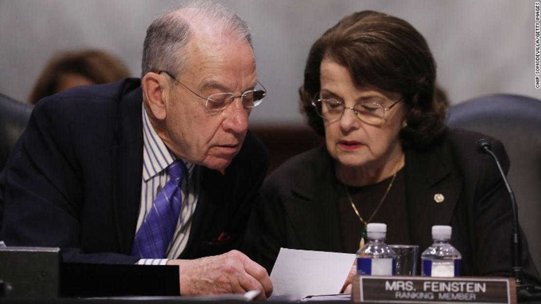 Chuck Grassley y Dianne Feinstei