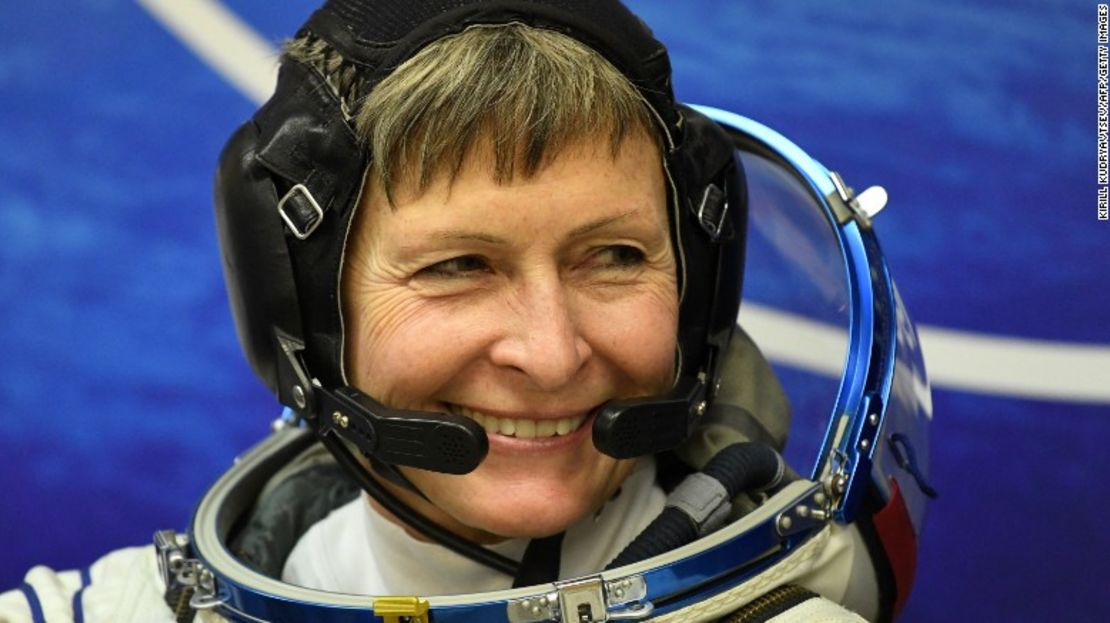 Peggy Whitson, la astronauta de Estados Unidos que más tiempo ha permanecido en el espacio.