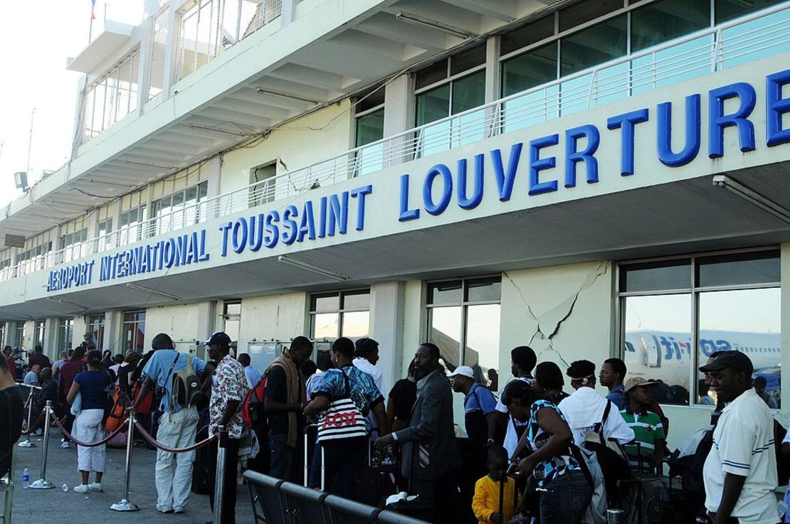 Aeropuerto Internacional Toussaint Louverture de Puerto Príncipa. (Foto: Megan L. Catellier/U.S. Navy via Getty Images).