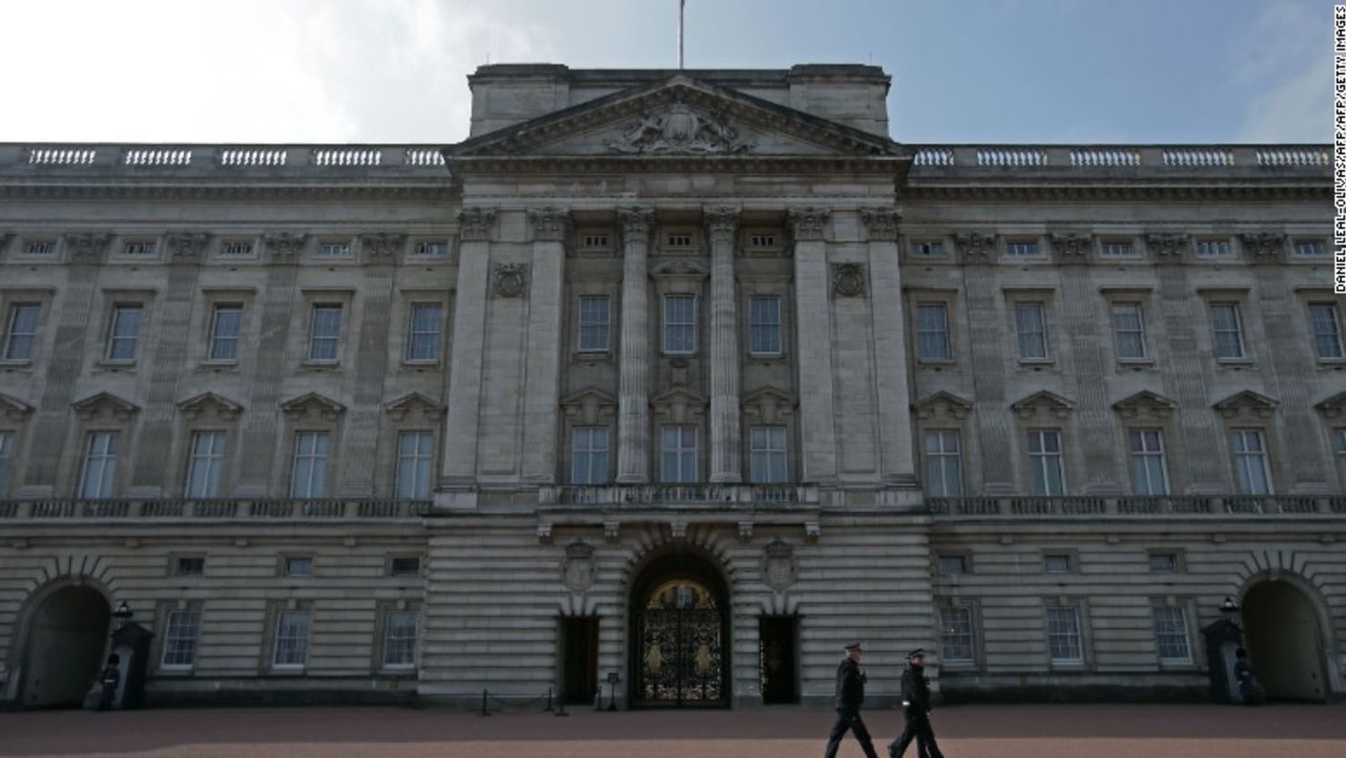 El Palacio de Buckingham, residencia oficial de la reina Isabel II.