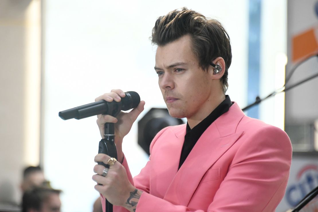 Harry Styles durante su presentación en el programa 'Today' de la cadena estadounidense NBC.