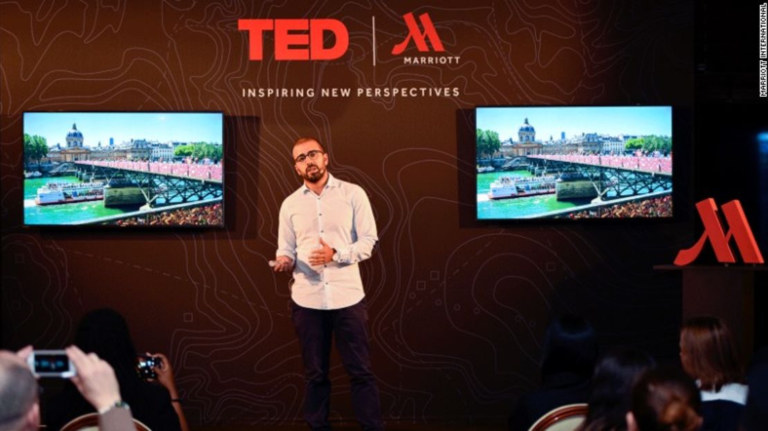 Los huéspedes de los hoteles Marriott pueden disfrutar de charlas TED creadas especialmente para ellos, con el fin de inspirar su pensamiento creativo.