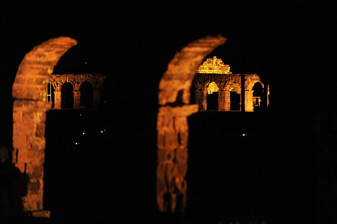 Las ruinas de Jesús y Trinidad en el Paraná, a 400 kilómetros de Asunción.