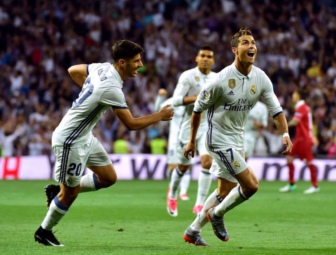 Real Madrid venció al Sevilla con marcador de 4-1.