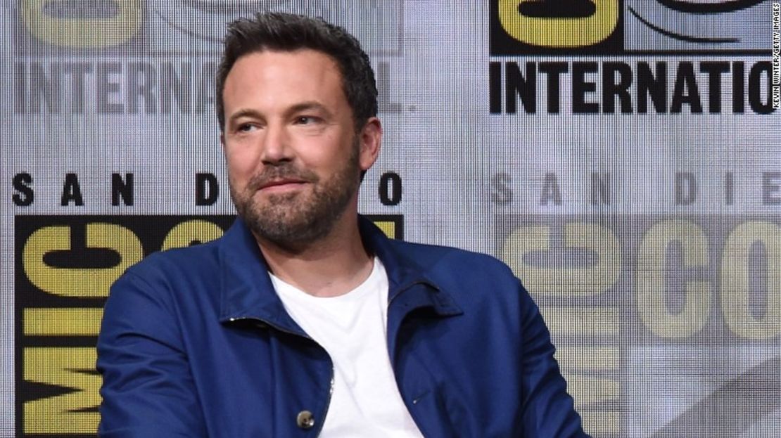 Ben Affleck en el Comic-Con de 2017.