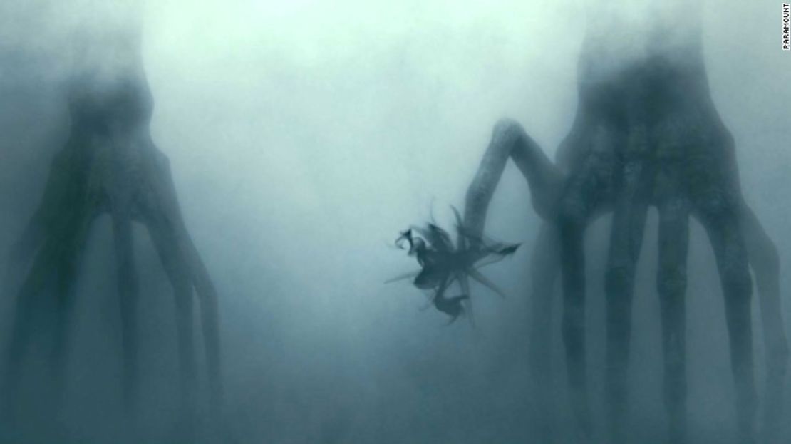 Extraterrestres con tentáculos de la película “Arrival."