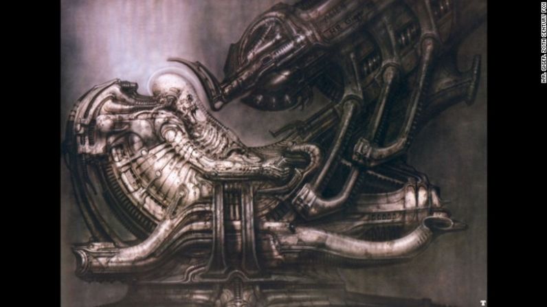 Cuando la película de ciencia ficción y de terror "Alien" llegó a los cines en 1979, los espectadores no tenían idea de cómo luciría la criatura: el personaje central de la película.