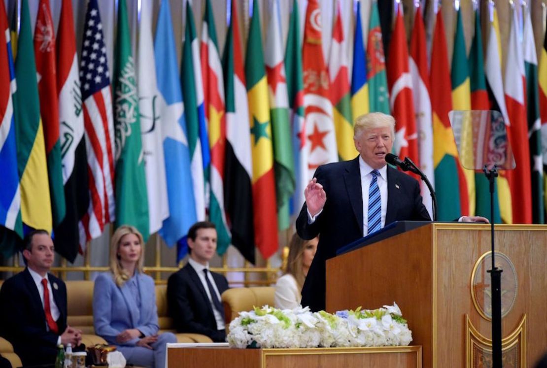 Discurso del presidente de Estados Unidos, Donald Trump, ante líderes musulmanes.