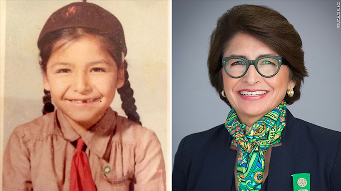 Sylvia Acevedo, la actual directora ejecutiva de las Girl Scouts, se unió a este grupo desde que tenía 7 años.