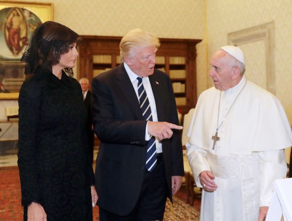 El encuentro entre el papa y Trump fue una audiencia privada, por lo que se desconocen los detalles de lo que hablaron.