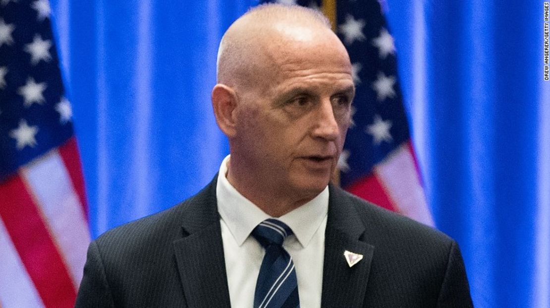 Keith Schiller, exguardaespaldas de Trump y actual director de operaciones de la Oficina Oval.