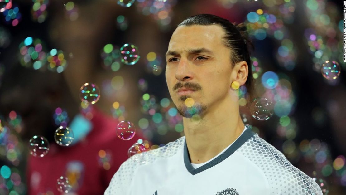 Zlatan Ibrahimovic.