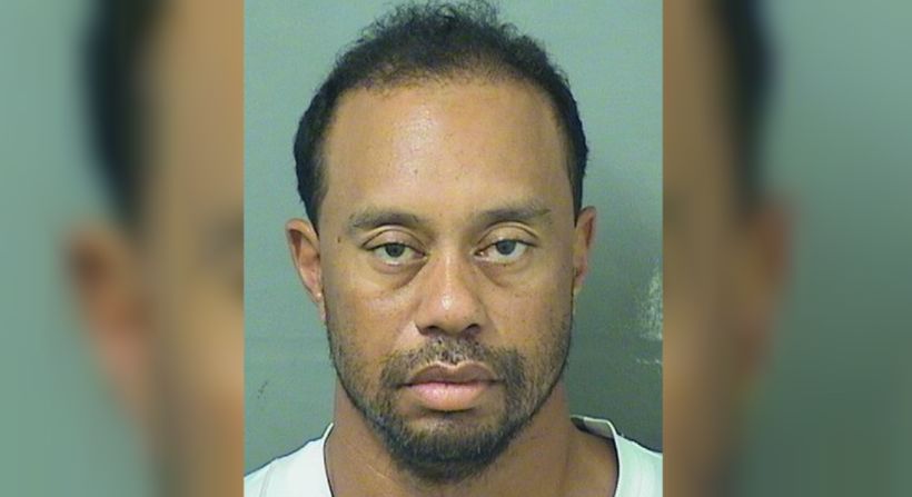 Tiger Woods fue detenido el 29 de mayo de 2017 por conducir aparentemente intoxicado.
