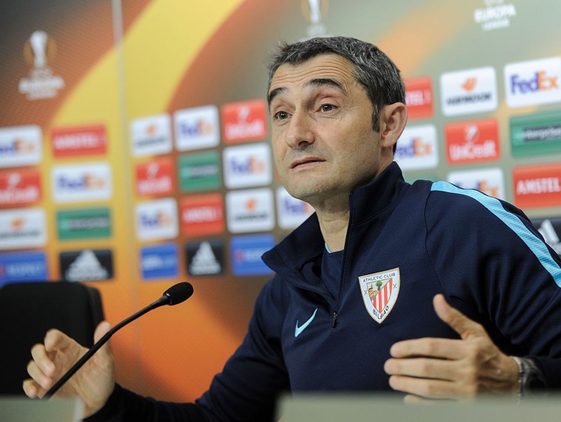 Ernesto Valverde, nuevo técnico del Barcelona.