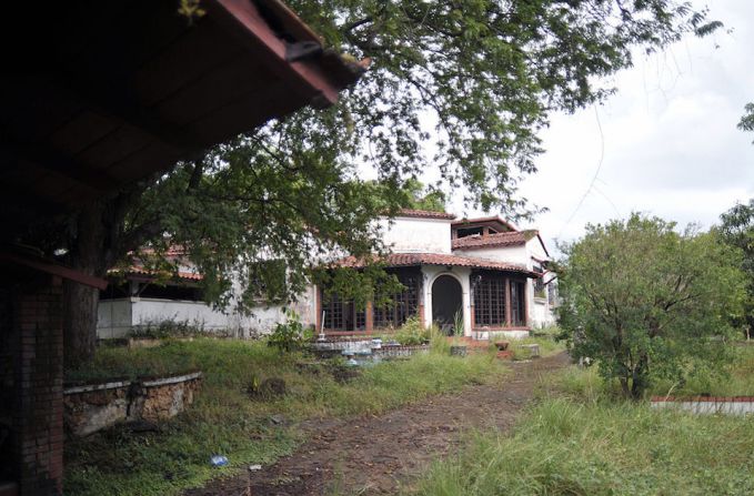 Imagen de la casa que perteneció a Noriega, quien pasó más de 20 años en cárceles estadounidenses, antes de ser extraditado a Francia y finalmente a Panamá.