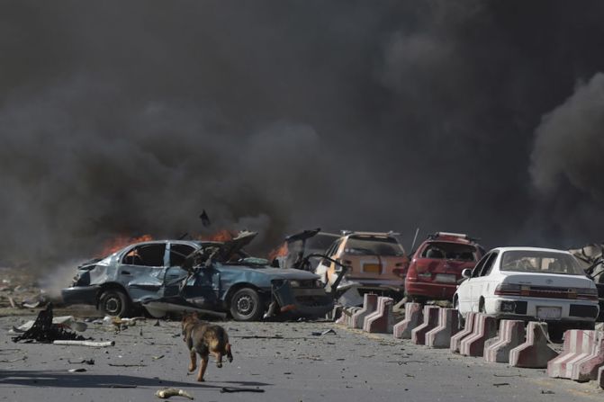 Un ataque suicida se registró este miércoles en el distrito diplomático de Kabul.