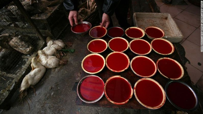 Sopa de pato: este plato que se sirve en China es muy común.