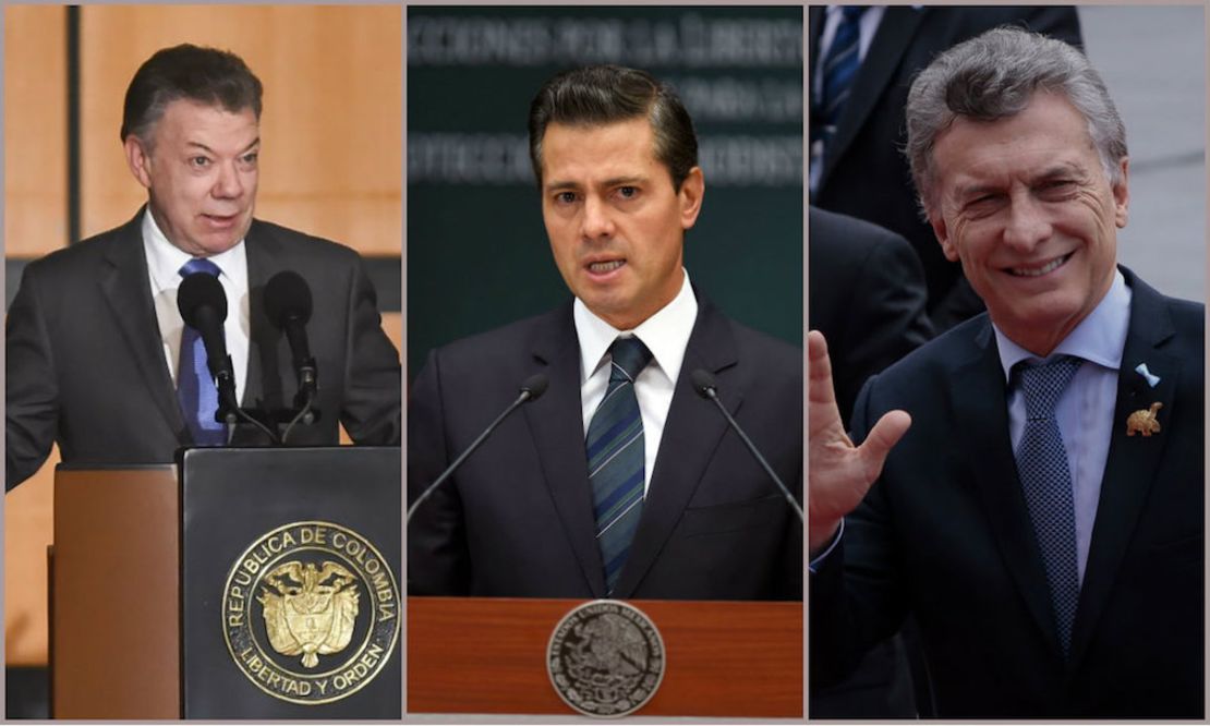 Santos, Peña Nieto y Macri, son los líderes más seguidos en Twitter en América Latina.