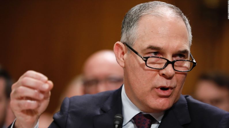 Scott Pruitt, administrador de la Agencia de Protección Ambiental de EE.UU.: "Era un acuerdo fallido"