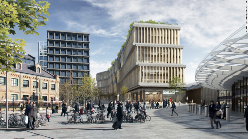 Google entregó los planes para la construcción de su cuartel general en Londres, diseñado por Thomas Heatherwick y Bjarke Ingels. Mira en esta galería cómo se verá el edificio del gigante tecnológico