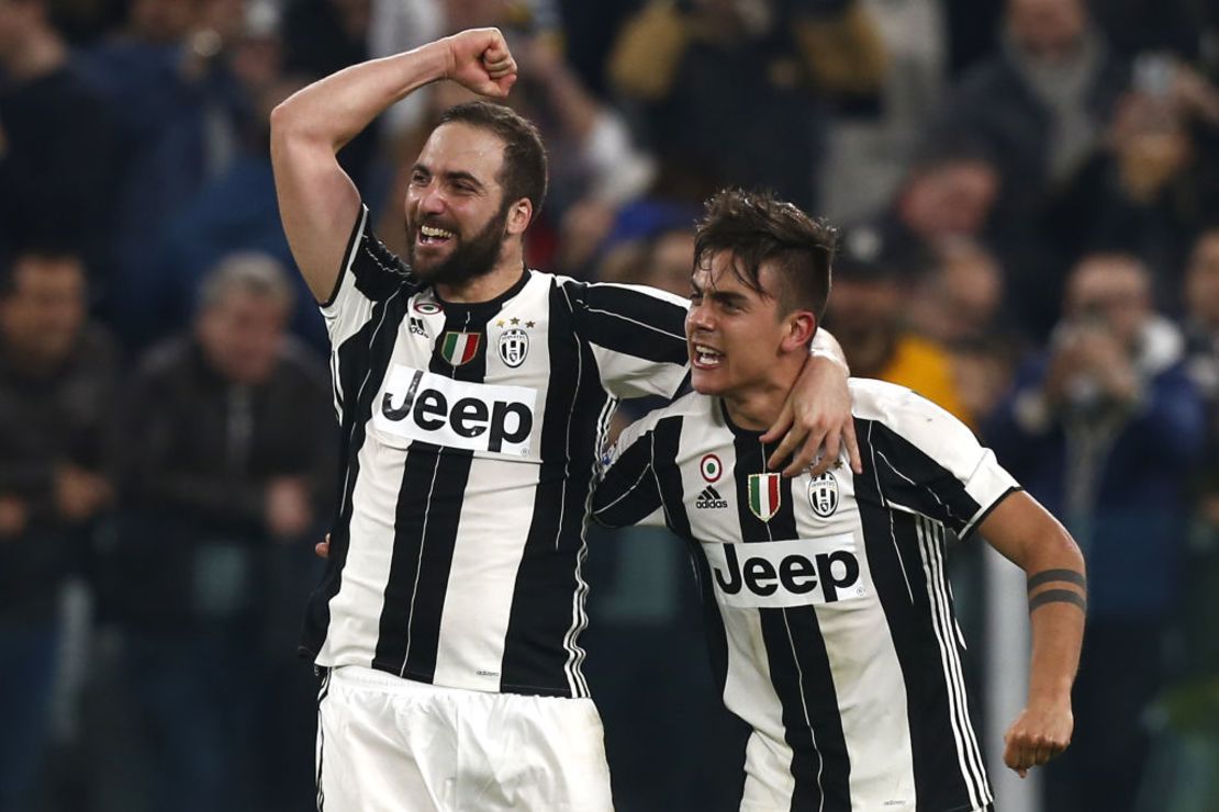 Higuaín y Dybala, las claves del gol en la Juventus.